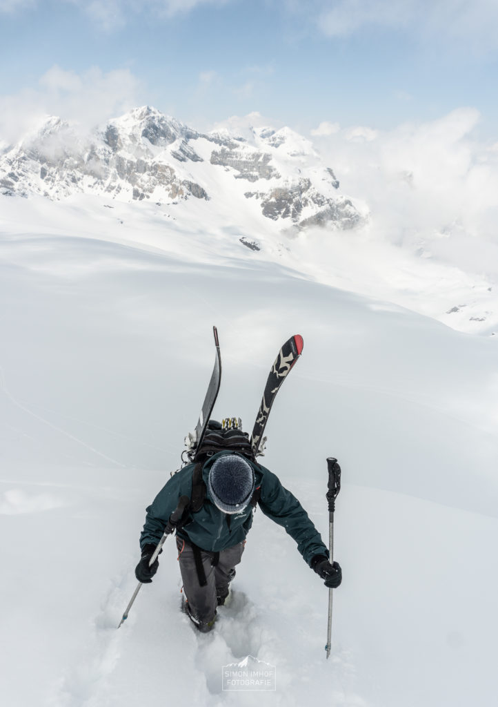 Outdoorfotografie, Abenteuer, Skitour, Gletscher, Uri, Bergsteiger