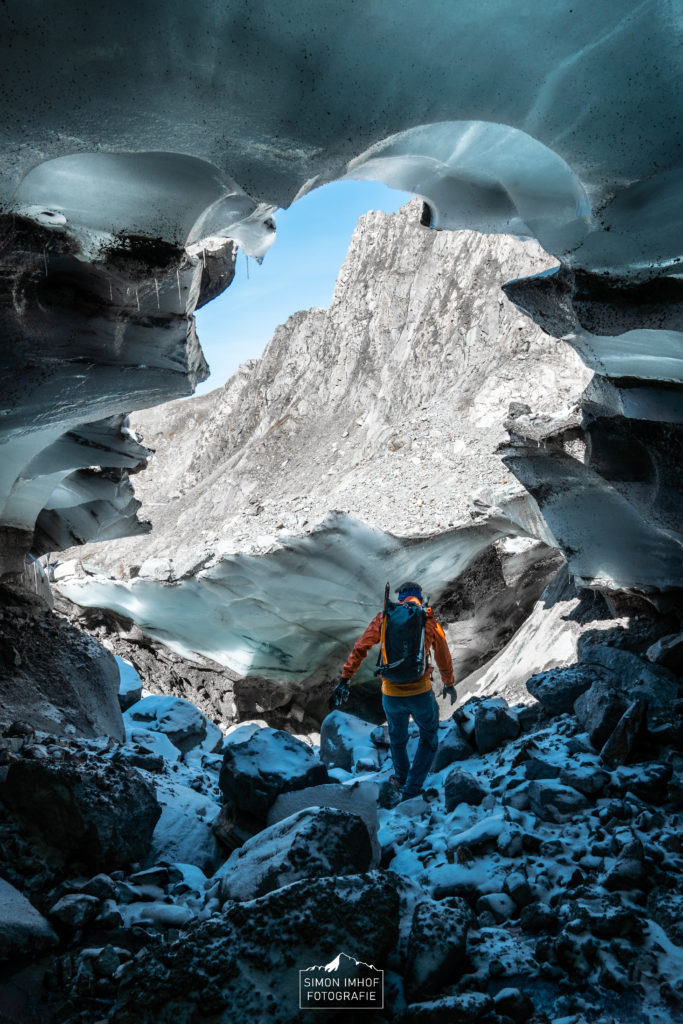 Outdoorfotografie, Abenteuer, Gletschertor, Gletscher, Action,Bergsteiger, schnee, Alpen